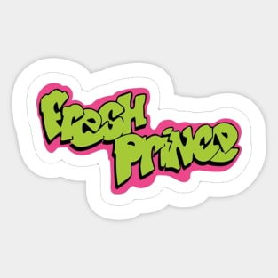 Fresh Prince Throwback Sticker